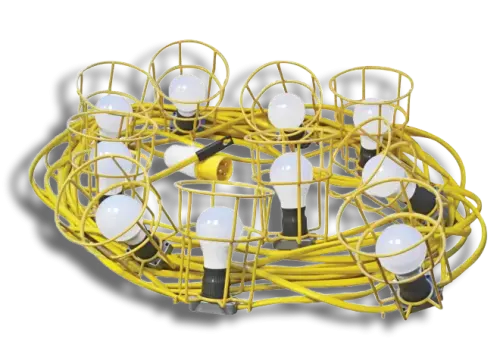 Festoon Lights Low Energy 10 LED Bulbs 110V 22m