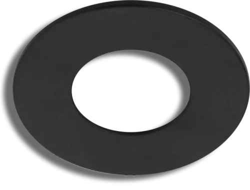 Luceco FType Flat Matt Black Bezel