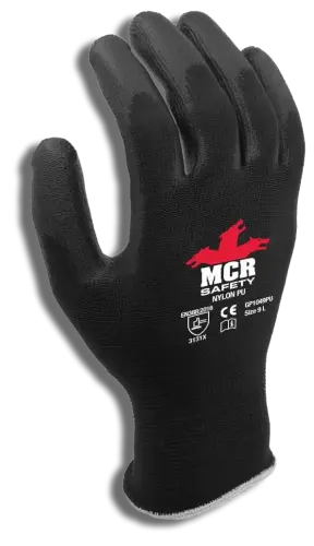9 (L) MCR Safety General Purpose PU Coated Safety Gloves GP1049PU