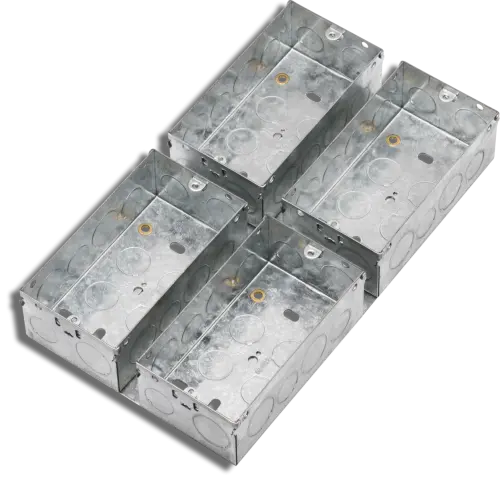Knightsbridge Steel Box for Combination Multimedia Plate 47mm