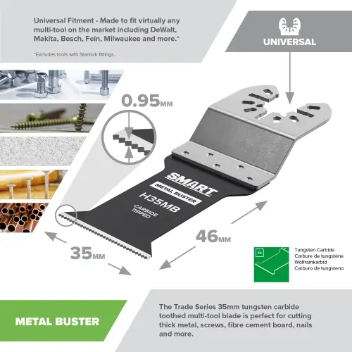 Smart Trade Metal Buster Blade 35mm (7530032) - EpicCentre Supply Ltd