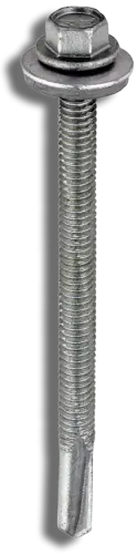 TIMCO Metal Construction Heavy Section EPDM Washer Hex S/D Screw 5.5 x 80mm PK100 (8110019) - EpicCentre Supply Ltd