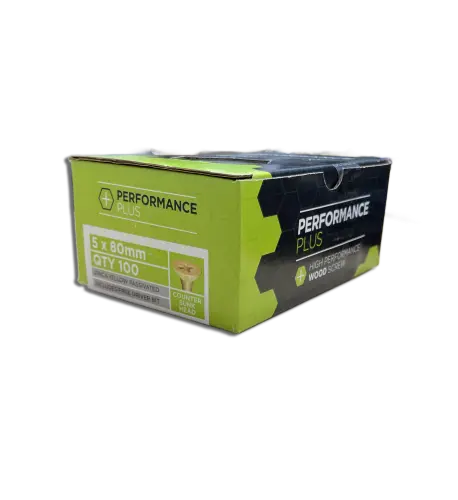 Performance Plus Screws 5x80mm PK 100