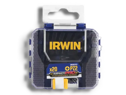 IRWIN IRWIW6061415 Impact Pro Performance Screwdriver Bit PZ2 25mm PK20