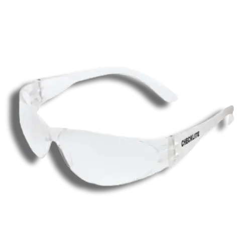MCR Safety Checklite Clear Lens Safety Spectacles