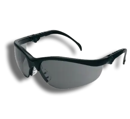 MCR Safety Klondike Plus Grey Anti-Fog Lens Safety Spectacles