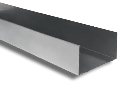 Metal Deep U Track 3m