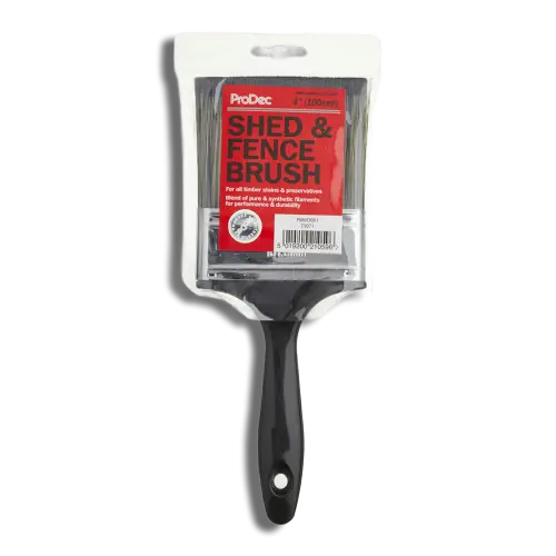 ProDec 100mm Flat Shed & Fence Brush