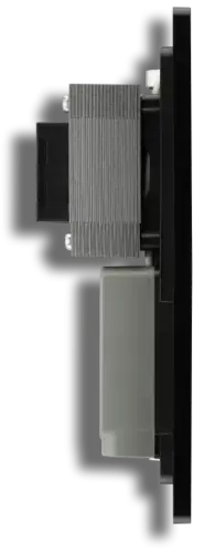 BG Evolve Matt Grey Dual Voltage Shaver Socket (5070047) - EpicCentre Supply Ltd