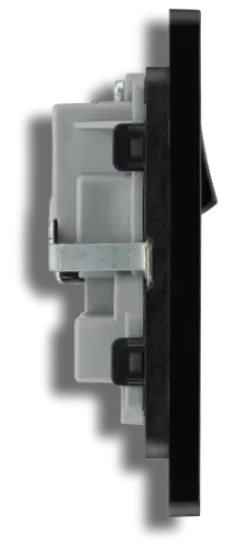 BG Evolve 13A Matt Grey Power Socket Double Switched (5070044) - EpicCentre Supply Ltd