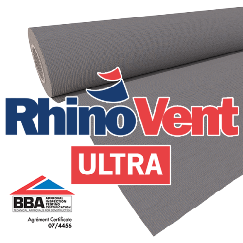 1.5m x 50m 115gm Rhinovent Ultra Breathable Membrane (4010023) - EpicCentre Supply Ltd