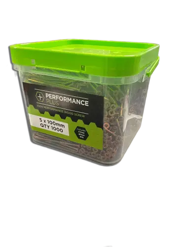 Performance Plus Screws 5x100mm Tub 1000