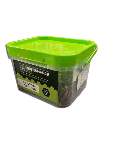 5x50mm Tub 1000 Performance Plus Screws