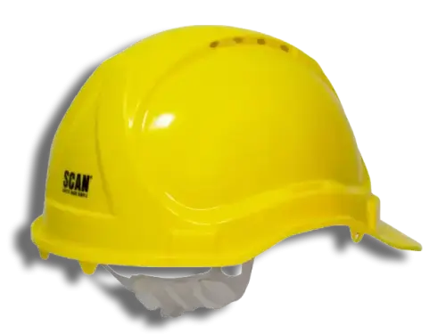 Scan Safety Helmet Yellow (7700003) - EpicCentre Supply Ltd