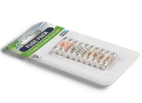 SMJ Mixed Fuses (2 x 3A, 3 x 5A, 5 x 13A) PK 10