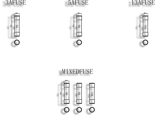 Knightsbridge 13A Fuse PK 10 (5250003) - EpicCentre Supply Ltd