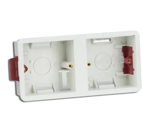 Knightsbridge Dry Lining Box 2 Gang Dual 35mm