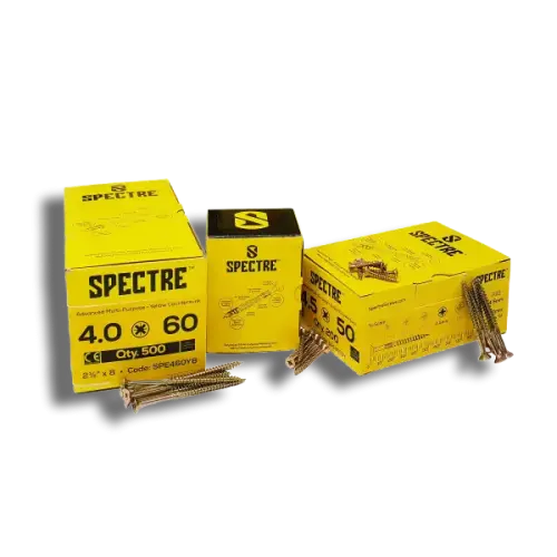 5.0 x 30mm PK 1000 Spectre Advanced Multi Purpose Woodscrew