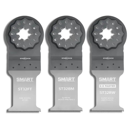 Smart ST3MAK Starlock 3 Piece Blade Set 32mm (7530033) - EpicCentre Supply Ltd