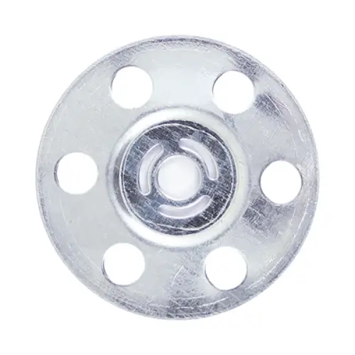 TIMCO Metal (Pre Galvanised) Insulation Disc Washers 35mm PK 100