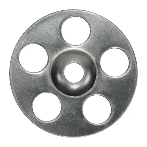 TIMCO Metal (Stainless Steel) Insulation Disc Washers 36mm PK 100