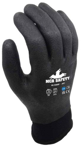 10 (XL) MCR Safety Winter Lined Fully Coated Safety Glove WL1048HP3