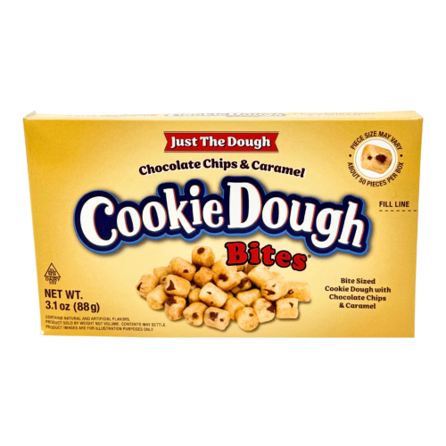 Cookie Dough Bites Just the Dough Choc Chip & Caramel 88g