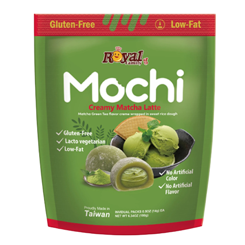 Royal Family Mochi Creamy Matcha 120g - Case