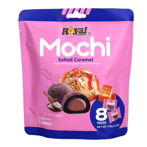 Royal Family Mochi Salted Caramel 120g - Case