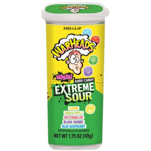 Warheads Extreme Sour Hard Candy Mini's 49g