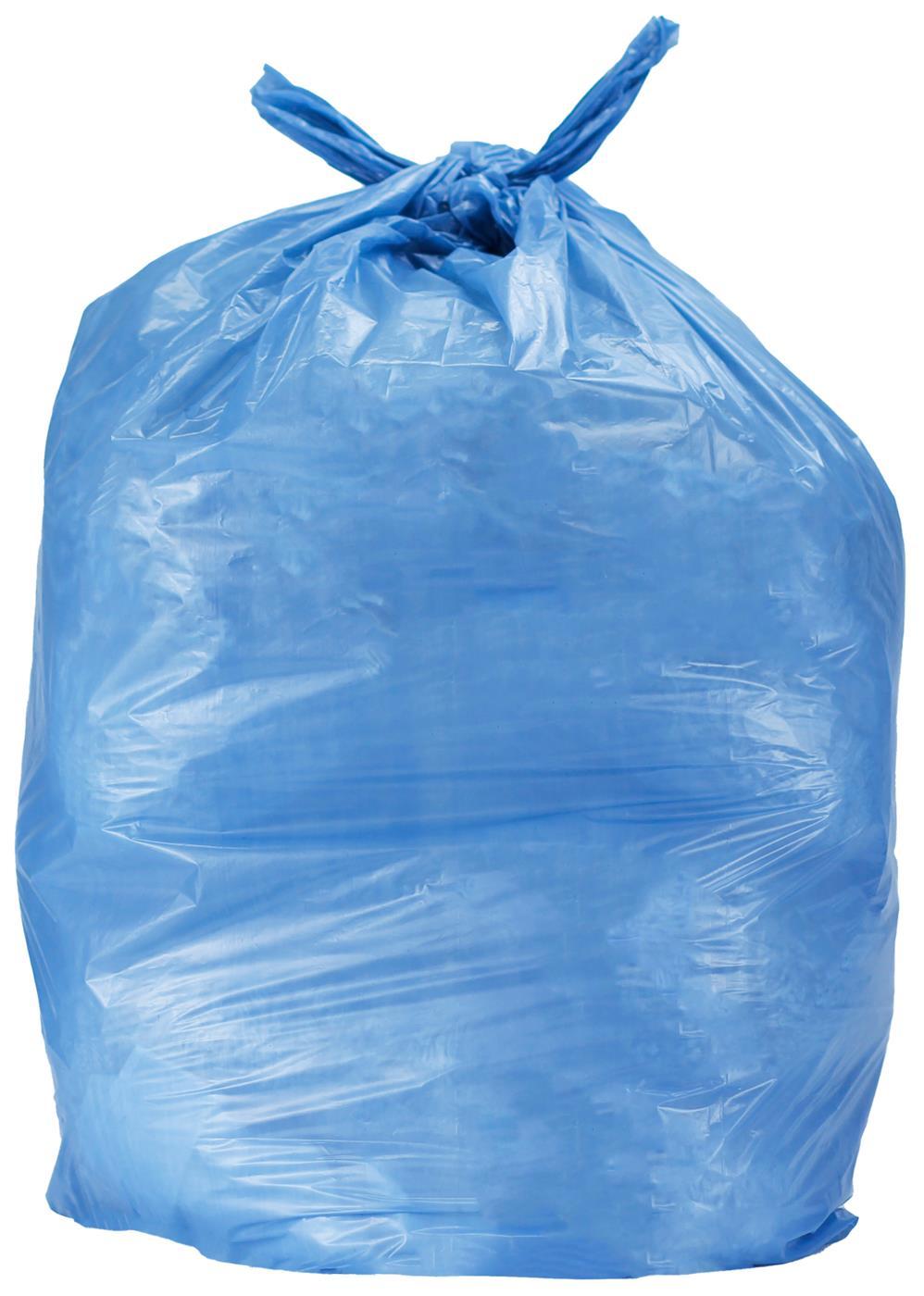 90L Blue Medium Duty Refuse Sack 10kg PK200