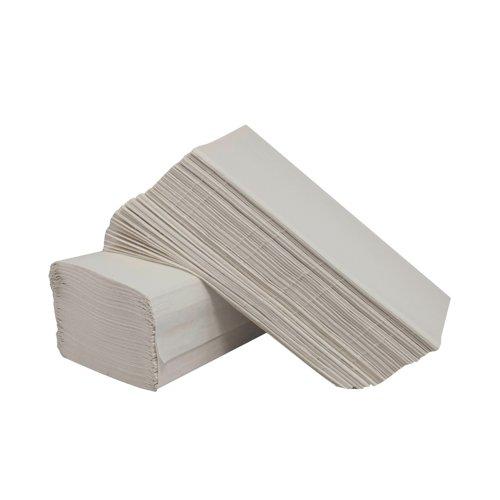 V Fold White Hand Towel 2 Ply 225x190mm (Pack 3000)