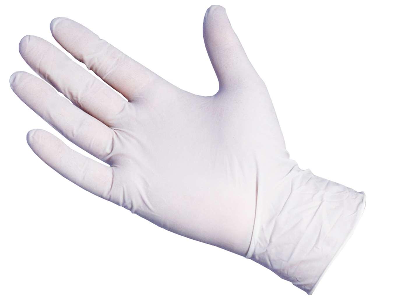 Powder Free Latex Gloves PK100