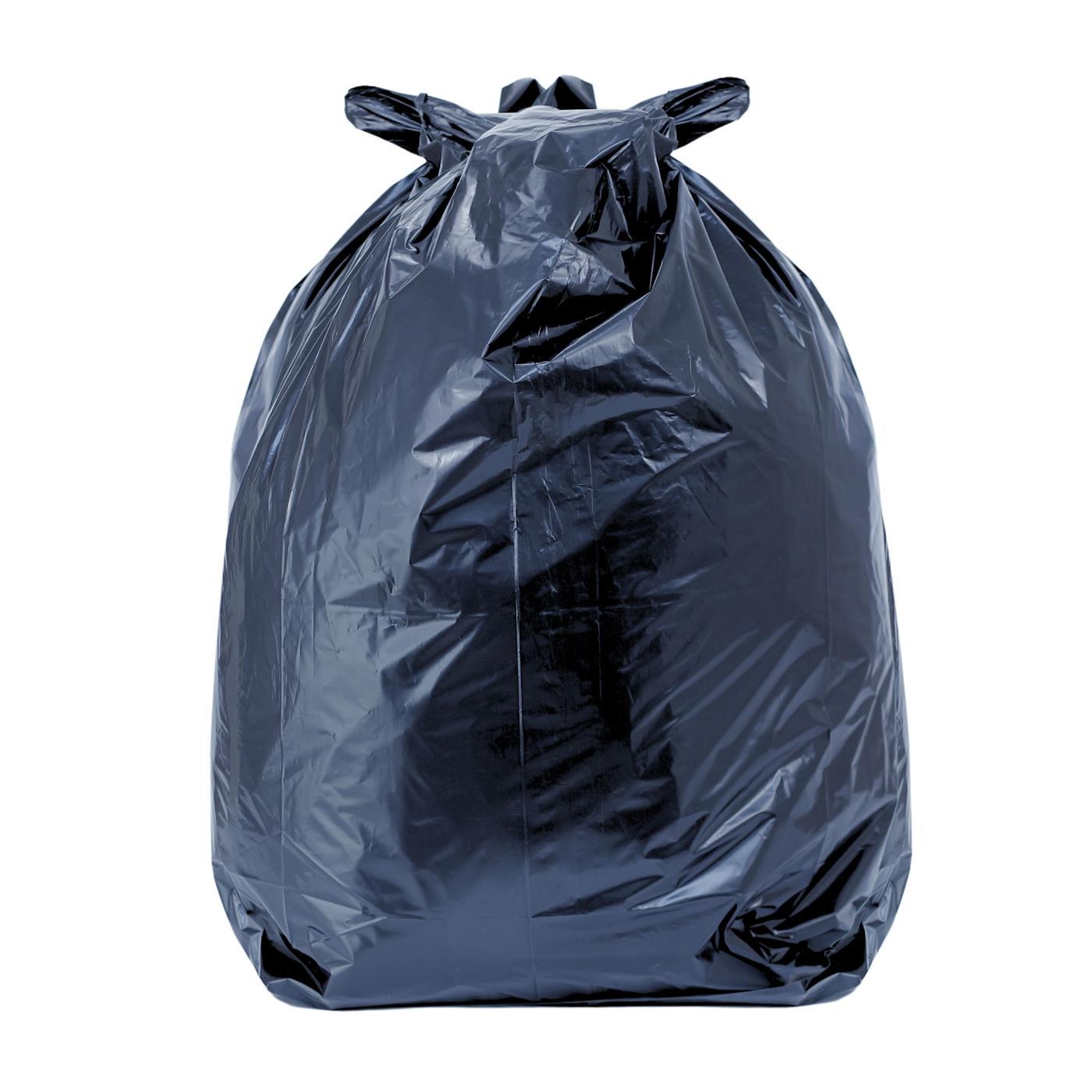 90L Black Heavy Duty Refuse Sack 15kg PK200