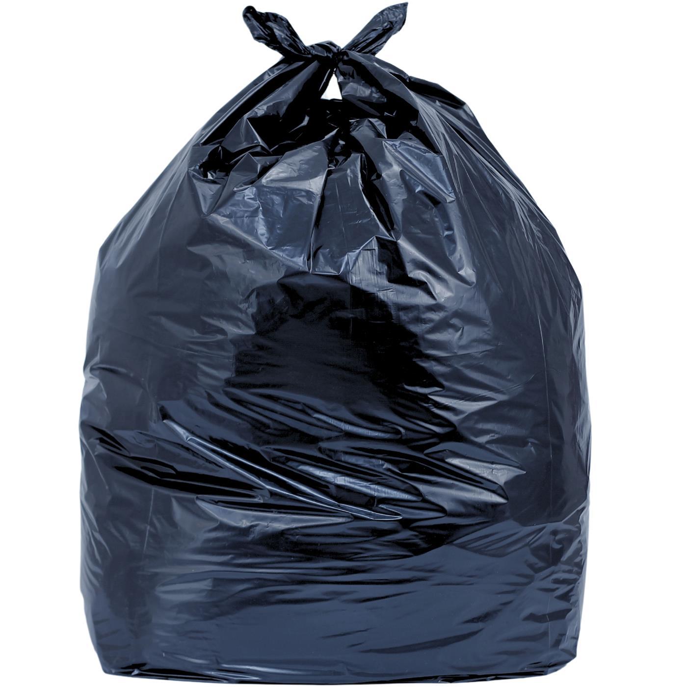 140L Black Heavy Duty Compactor Sack 15kg PK100