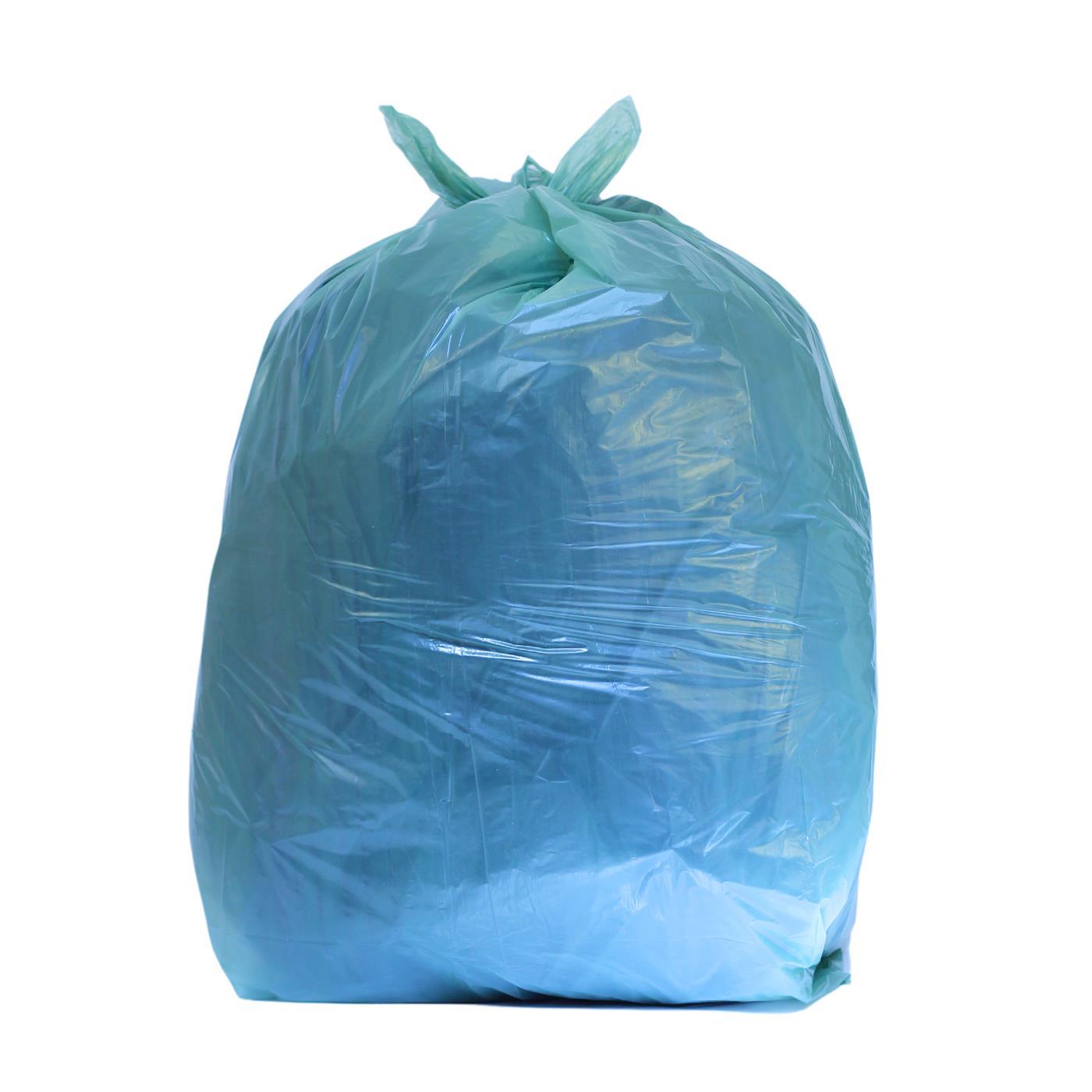 90L Green Medium Duty Refuse Sack 10kg PK200