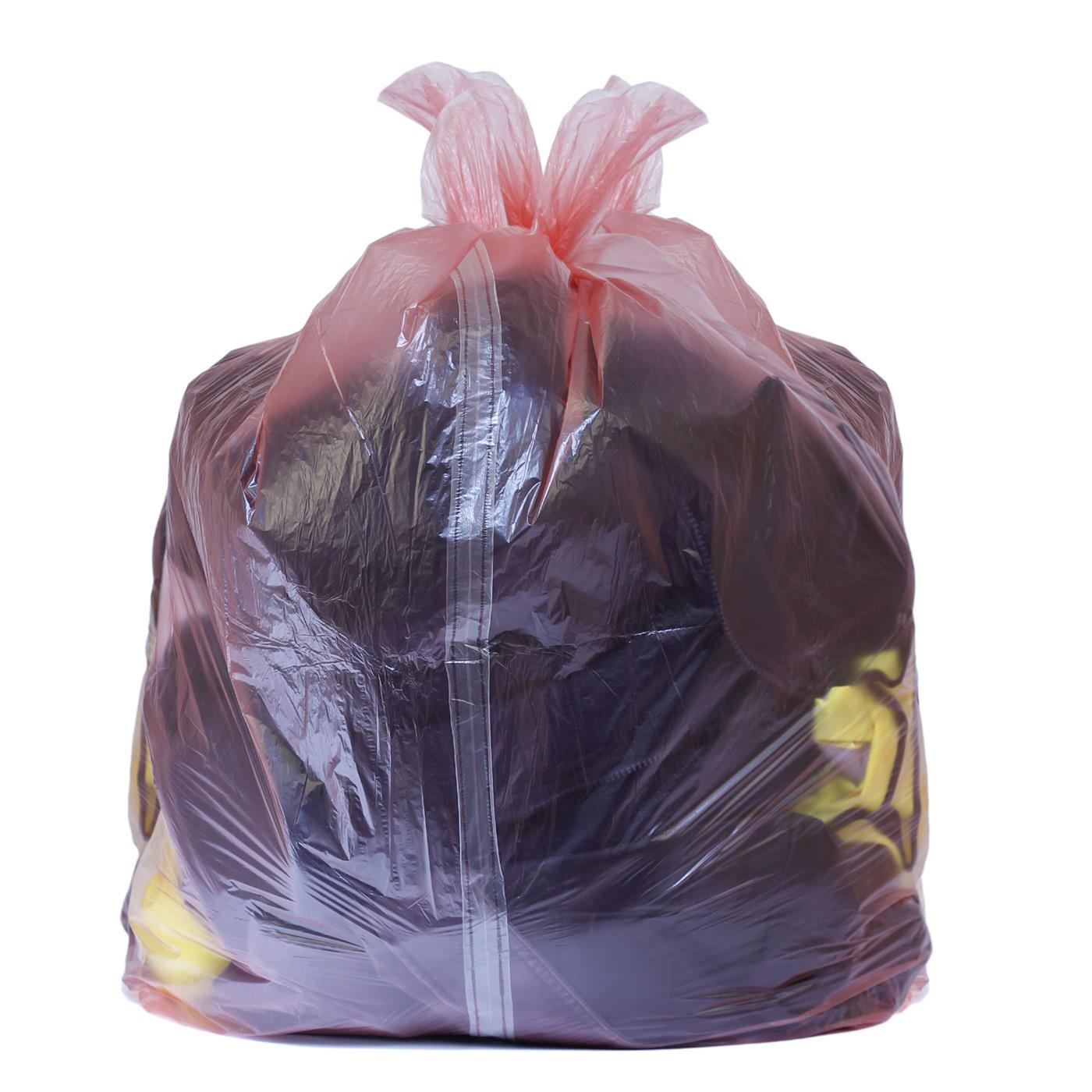 Red Soluble Strip Laundry Sacks PK200
