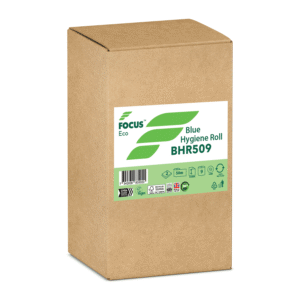 Focus ECO Blue Hygiene Roll 2 Ply 50m 500mm – Case of 9 Rolls