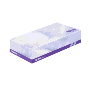 Serene Professional Facial Tissues White 2 Ply 100 Sheets 200mm x 195mm – Case of 36 Boxes