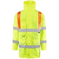 PUTFORD Leo EcoViz 4K Baffle Lined Anorak with Red Braces