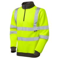 BRYNSWORTHY Leo EcoViz 1/4 Zip Sweatshirt