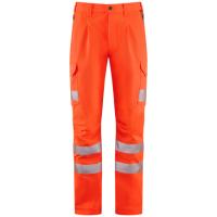 WINSFORD Leo EcoViz Stretch Cargo Trouser - Orange