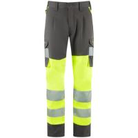 WINSWELL Leo EcoViz Womens Stretch Cargo Trouser - Yellow / Grey