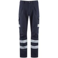 WINSFORD Leo EcoViz Stretch Cargo Trouser - Navy
