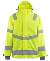 Arco Responsible Yellow Waterproof Hi-Vis Coat