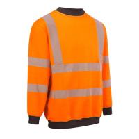 Beeswift High visibility arc flash sweatshirt orange