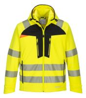 Portwest DX475 DX4 Hi-Vis Softshell (3L) Yellow/Black