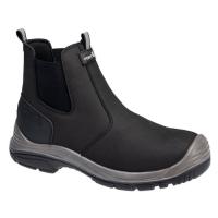 Portwest FV02 Steel Action Nubuck Dealer Boot S7 SC FO SR Black/Grey
