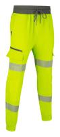 Beeswift Womens hi-vis yellow work joggers