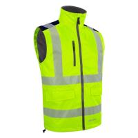 Beeswift Mens two-tone bodywarmer fy/n